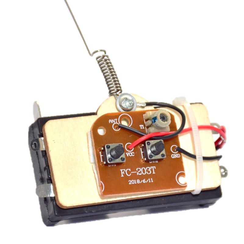 DIY Wooden Remote Car (w/ Batteries)